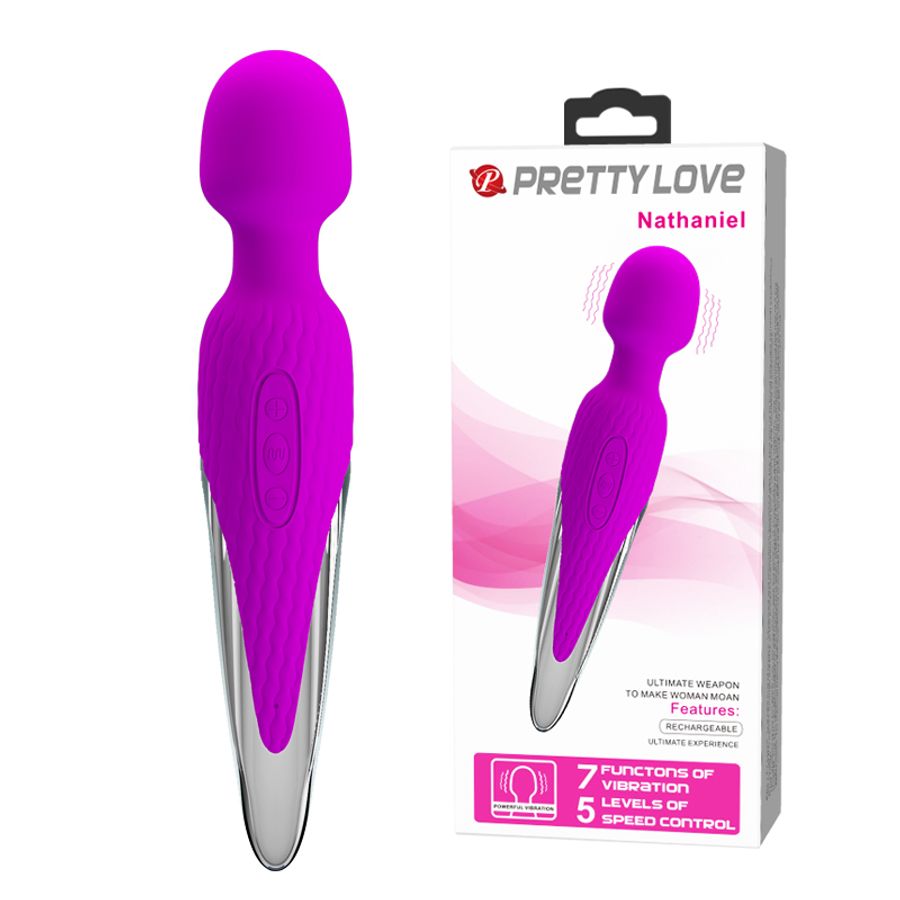 Chày Rung Hỗ Trợ Tăng Khoái Cảm Nam Nữ Pretty Love Nathaniel