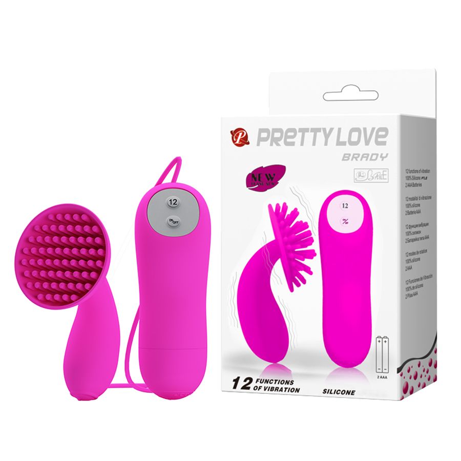 Trứng Rung Hỗ Trợ Tăng Khoái Cảm Nam Nữ Pretty Love Brady Chính Hãng