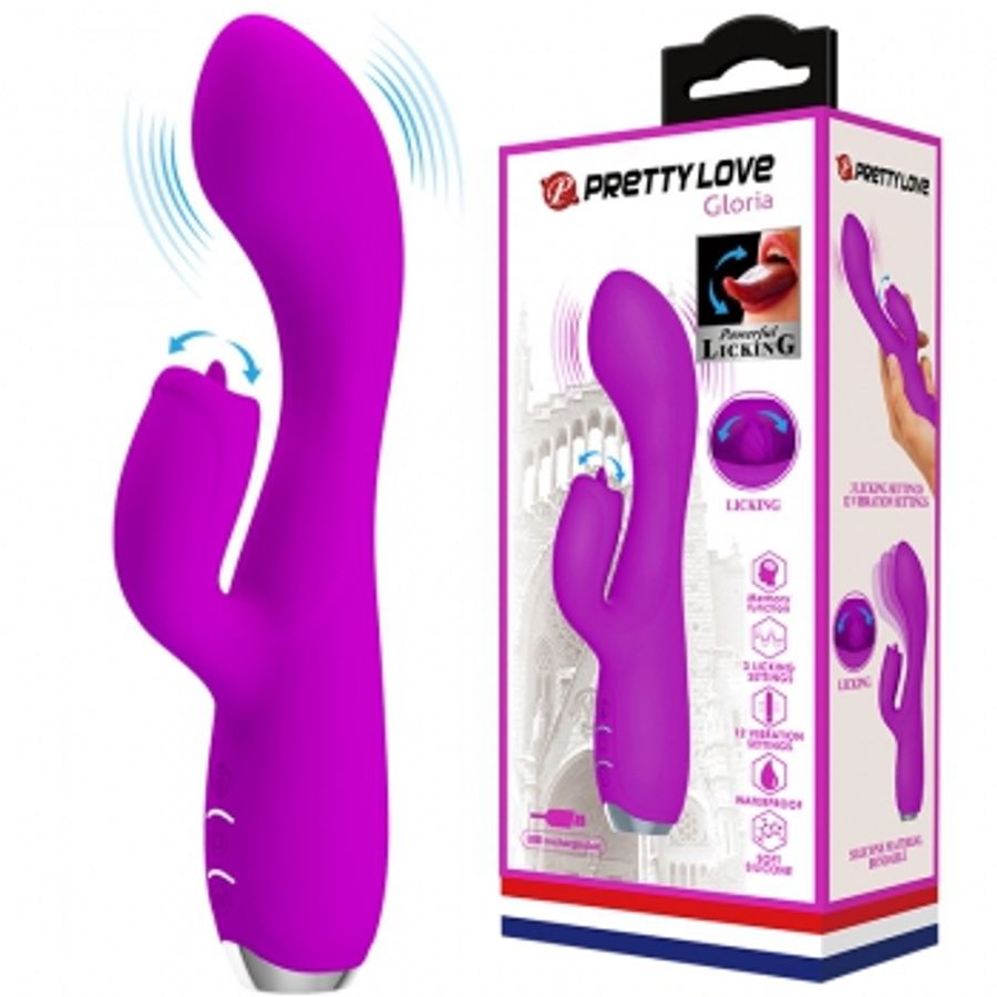 DƯƠNG VẬT GIẢ PRETTYLOVE GLORIA TÍM CHÍNH HÃNG 