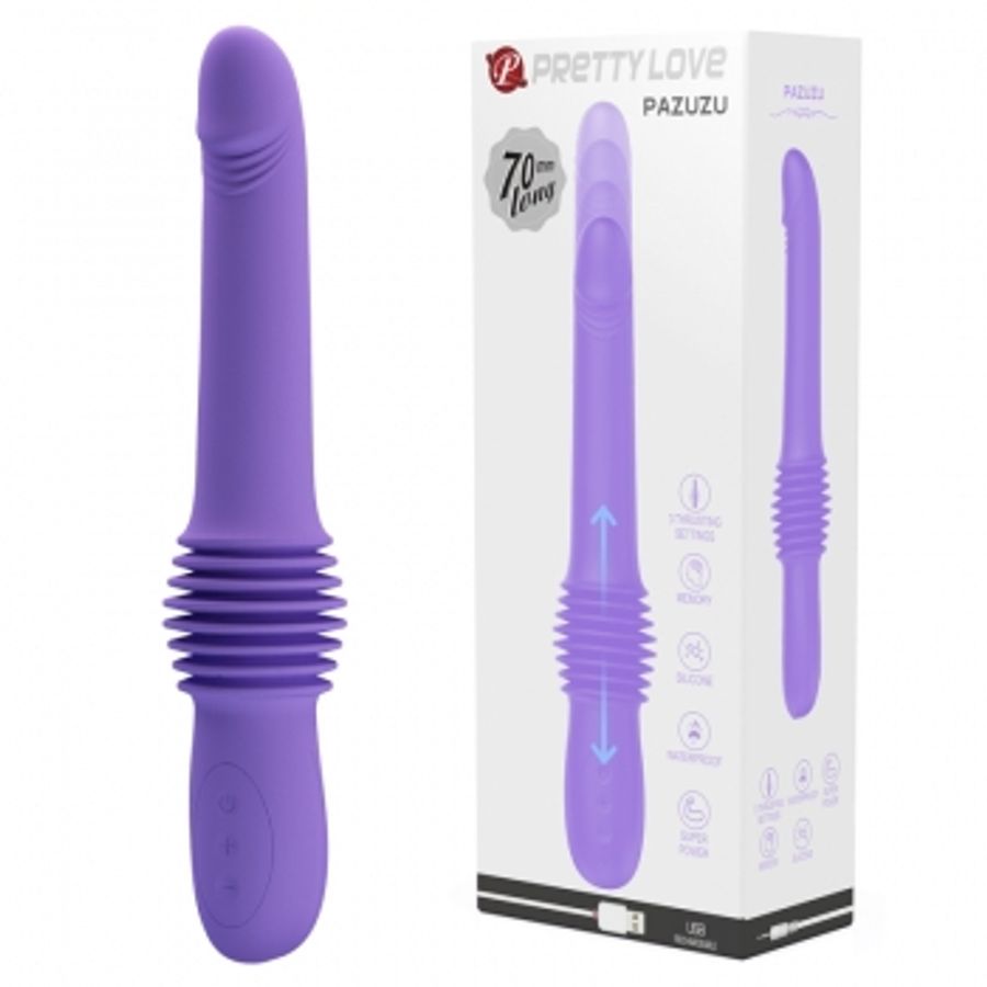 DƯƠNG VẬT GIẢ PRETTYLOVE PAZUZU TÍM CHÍNH HÃNG
