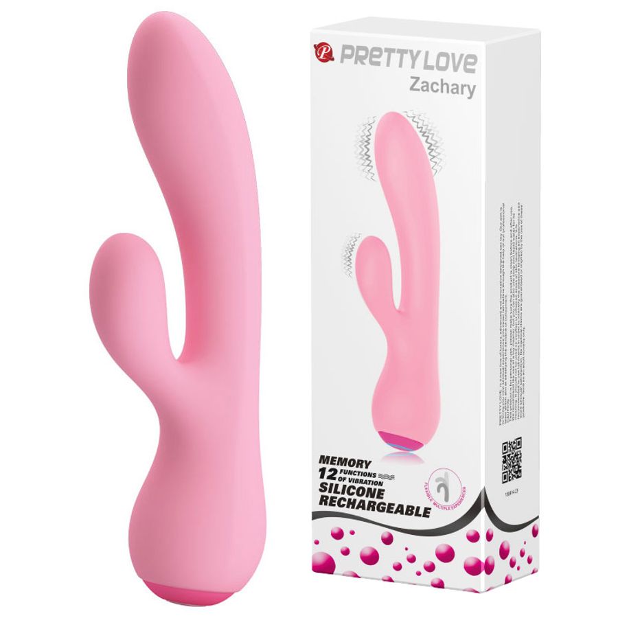 Que rung massage Pretty Love Zachary Hồng Chính Hãng