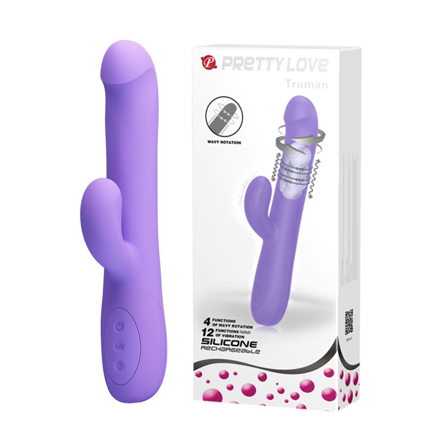Que rung massage Pretty Love Truman Tím Nhạt Chính Hãng