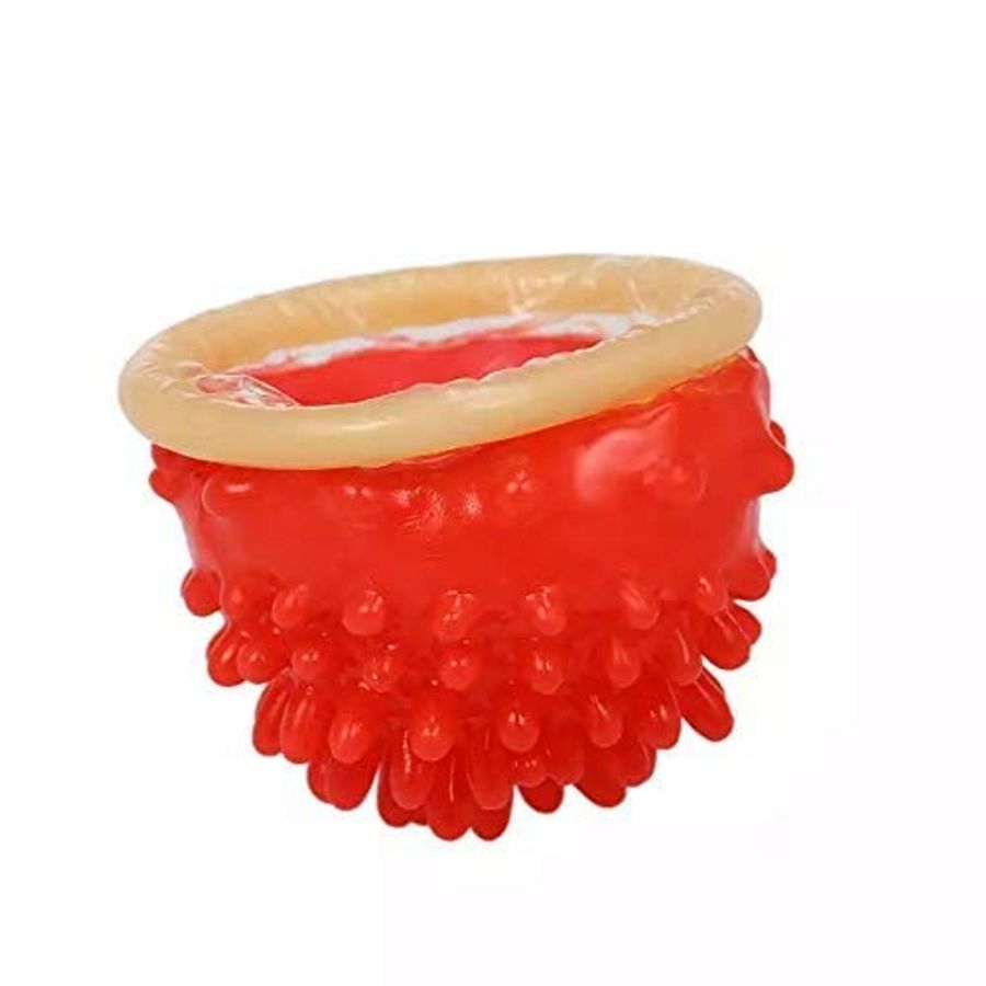 Bao Cao Su Alien Condom Siêu Gai Chôm Chôm Trên Đầu Hộp 1 Cái 352074