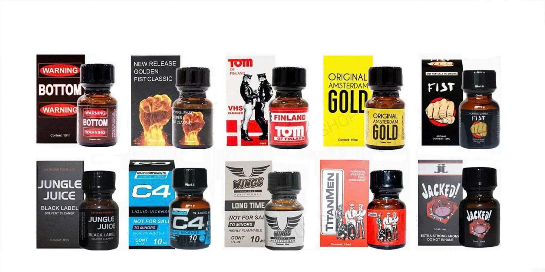 Nước hoa Popper tăng hưng phấn giao ngẫu nhiên 10ml ( Mẫu 4 ) 