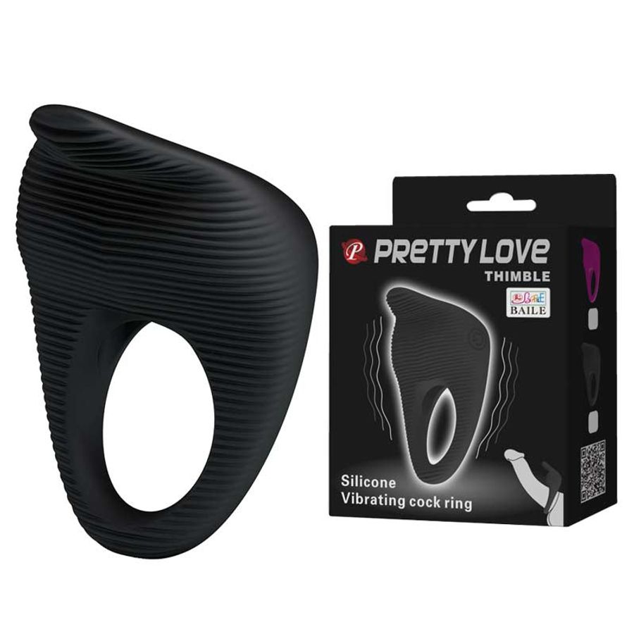 Vòng Đeo Rung Hỗ Trợ Tăng Khoái Cảm Nam Nữ Pretty Love Thimble Chính Hãng