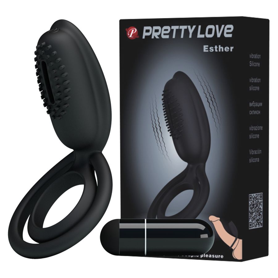Vòng Đeo Rung Hỗ Trợ Tăng Khoái Cảm Nam Nữ Pretty Love Esther Chính Hãng
