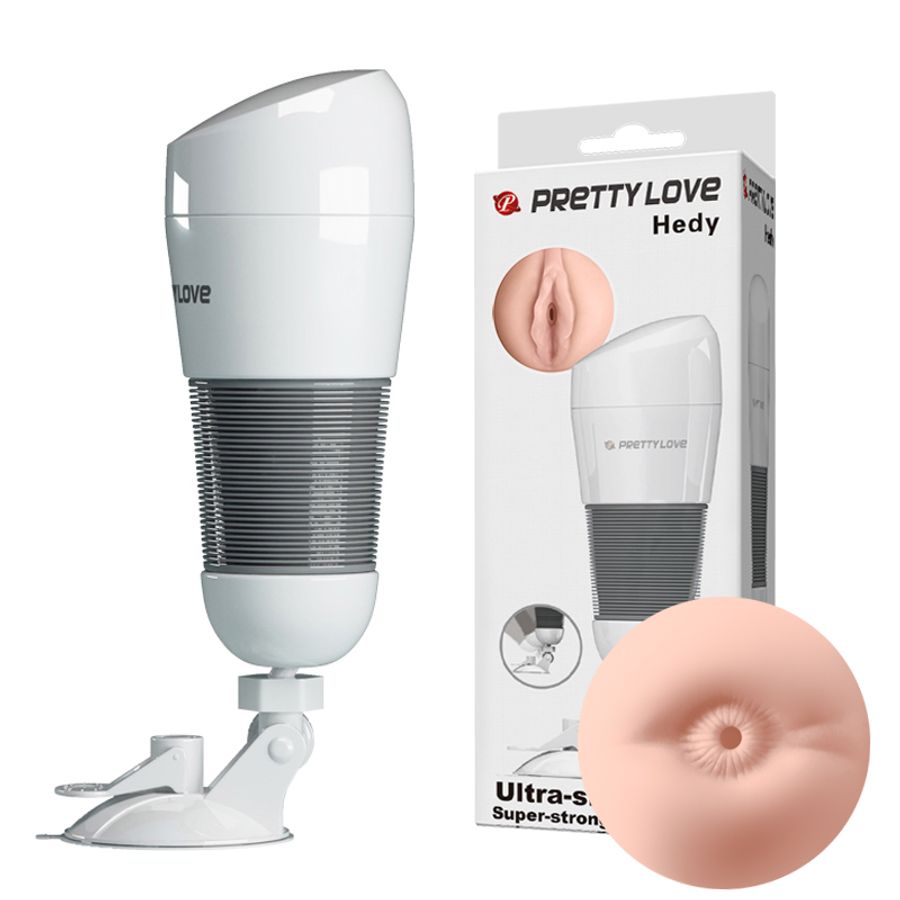 Máy Massage Hỗ Trợ Tăng Khoái Cảm Nam Nữ Âm Đạo Giả Pretty Love Hedy mẫu 2 Chính Hãng