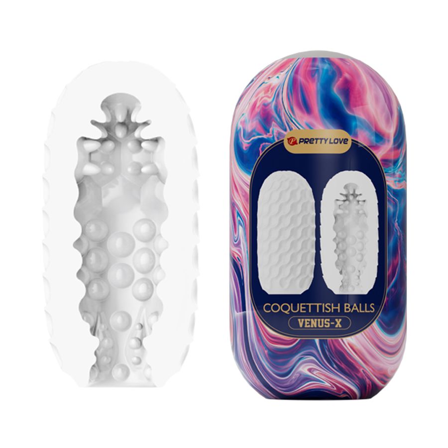 Âm Đạo Hỗ Trợ Tăng Khoái Cảm Nam Nữ Pretty Love Coquettish Balls Venus-X