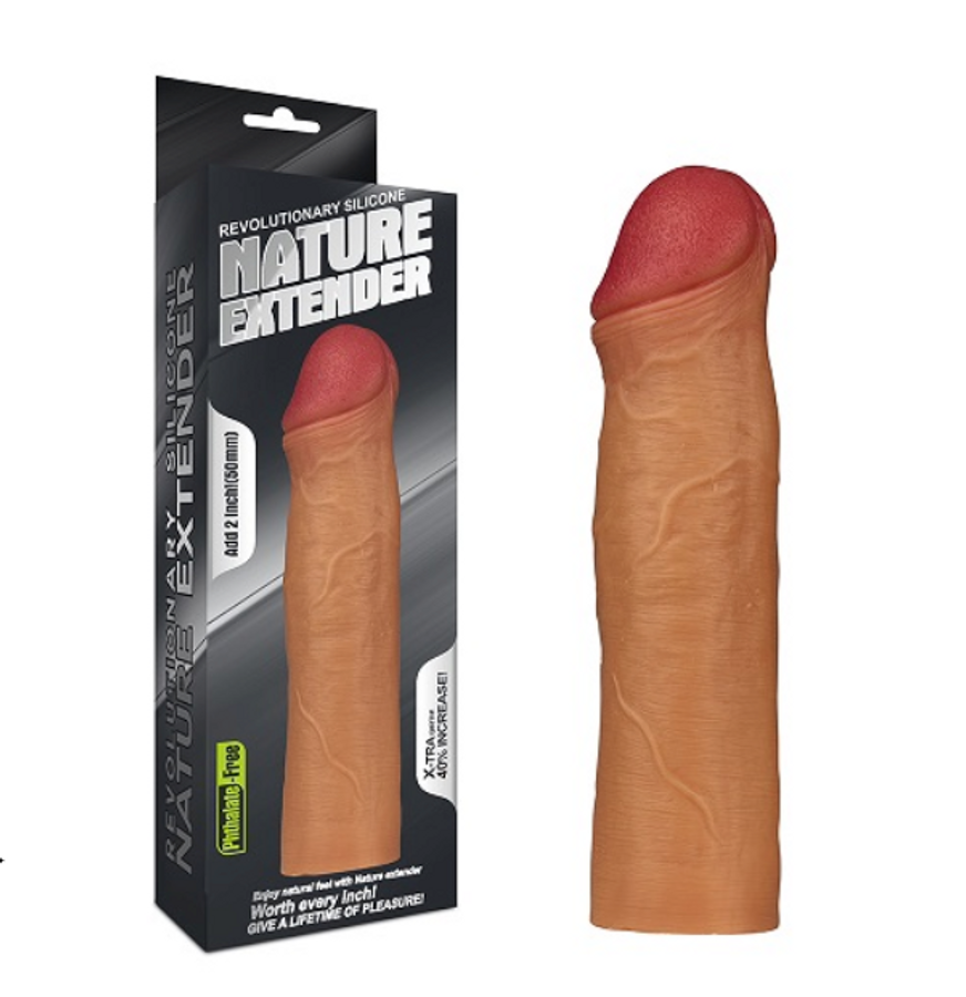 Bao Cao Su Đôn Dên 5cm Siêu Mềm Nature Extender Lovetoy (MS1) 353715