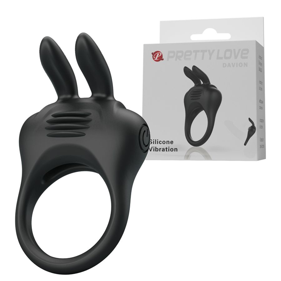 Vòng Đeo Silicone Rung Hỗ Trợ Tăng Khoái Cảm Nam Nữ Pretty Love Davion Chính Hãng