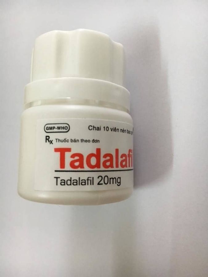 Viên uống hỗ trợ cương nam giới Tadalafiiiiil 20mg 10 Viên Chính hãng