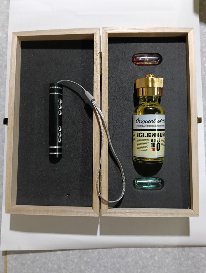 Popper 30ml Hộp Gỗ Cao Cấp, Thơm, Mạnh , Phê Lâu, Ko Lỡ mũi, che tên 