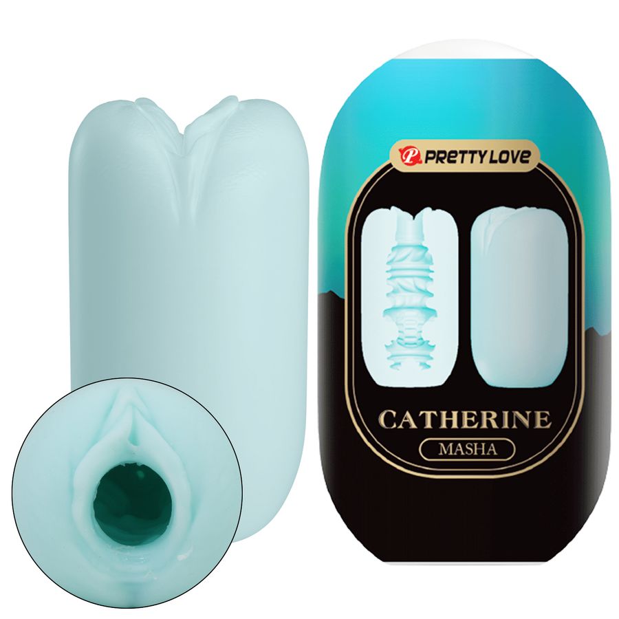Cốc Thủ Dâm Hỗ Trợ Tăng Khoái Cảm Nam Nữ Pretty Love CATHERINE MASHA Xanh Ngọc Chính Hãng 