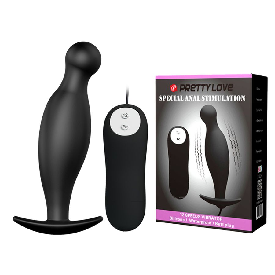 Dụng Cụ Kích Thích & Massage Hậu Môn Hỗ Trợ Tăng Khoái Cảm Nam Nữ Pretty Love 01 Chính Hãng