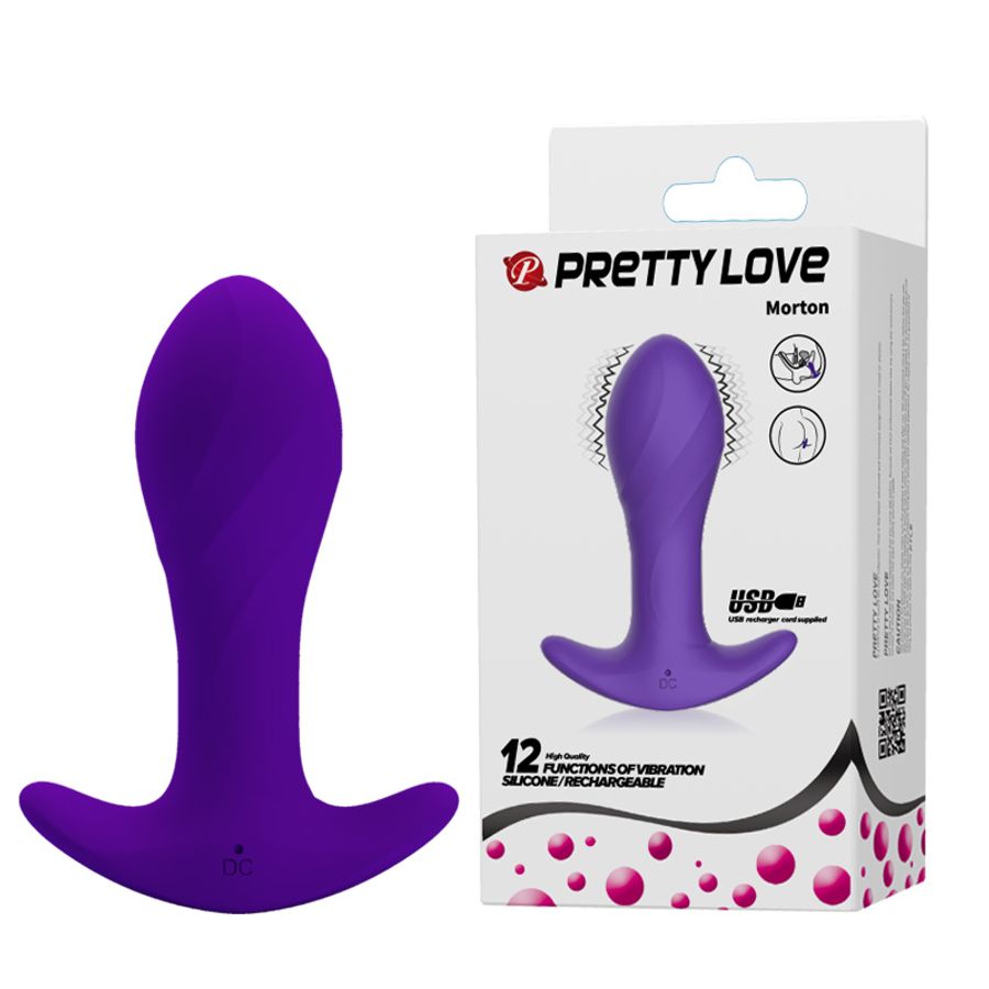 Dụng Cụ Kích Thích & Massage Hậu Môn Hỗ Trợ Tăng Khoái Cảm Nam Nữ Pretty Love Morton Chính Hãng