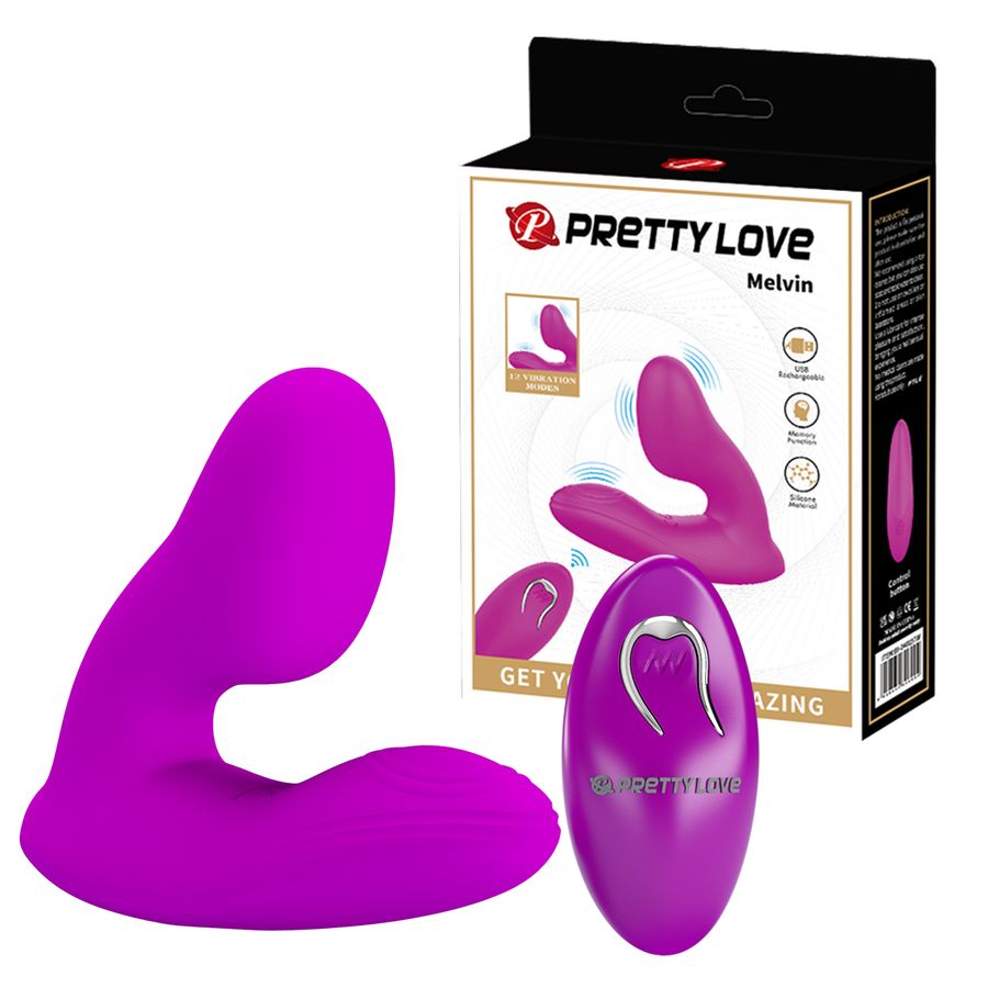 Dụng Cụ Kích Thích & Massage Hậu Môn Hỗ Trợ Tăng Khoái Cảm Nam Nữ Pretty Love Melvin Chính Hãng