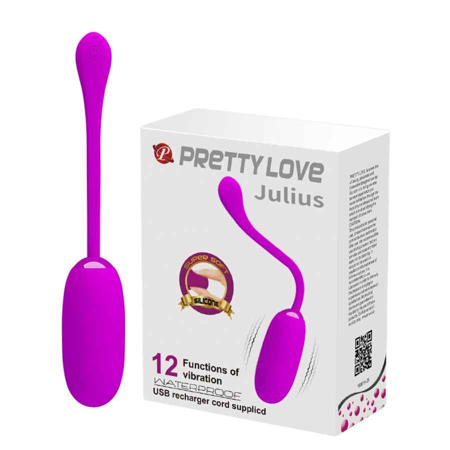 Trứng rung Massage Pretty Love Julius Hồng Chính Hãng 354269