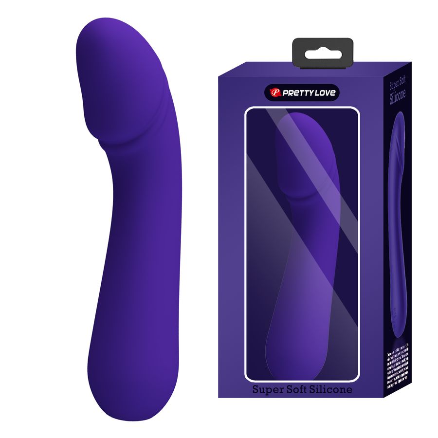 Que Rung Massage Tạo Kích Thích Pretty Love Super Soft Silicon Tím Chính Hãng