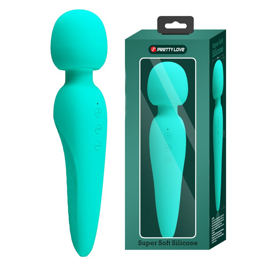 Chày Rung Massage Tạo Kích Thích Pretty Love Super Soft Silicon Xanh  Chính Hãng