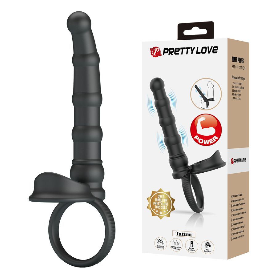 Vòng Đeo Rung Hỗ Trợ Tăng Khoái Cảm Nam Nữ Pretty Love Tatum 60gram Chính Hãng