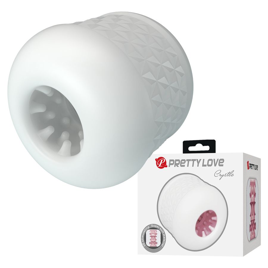 Cốc Thủ Dâm Silicone Hỗ Trợ Tăng Khoái Cảm Nam Nữ Pretty Love Crystle 90gram Chính Hãng