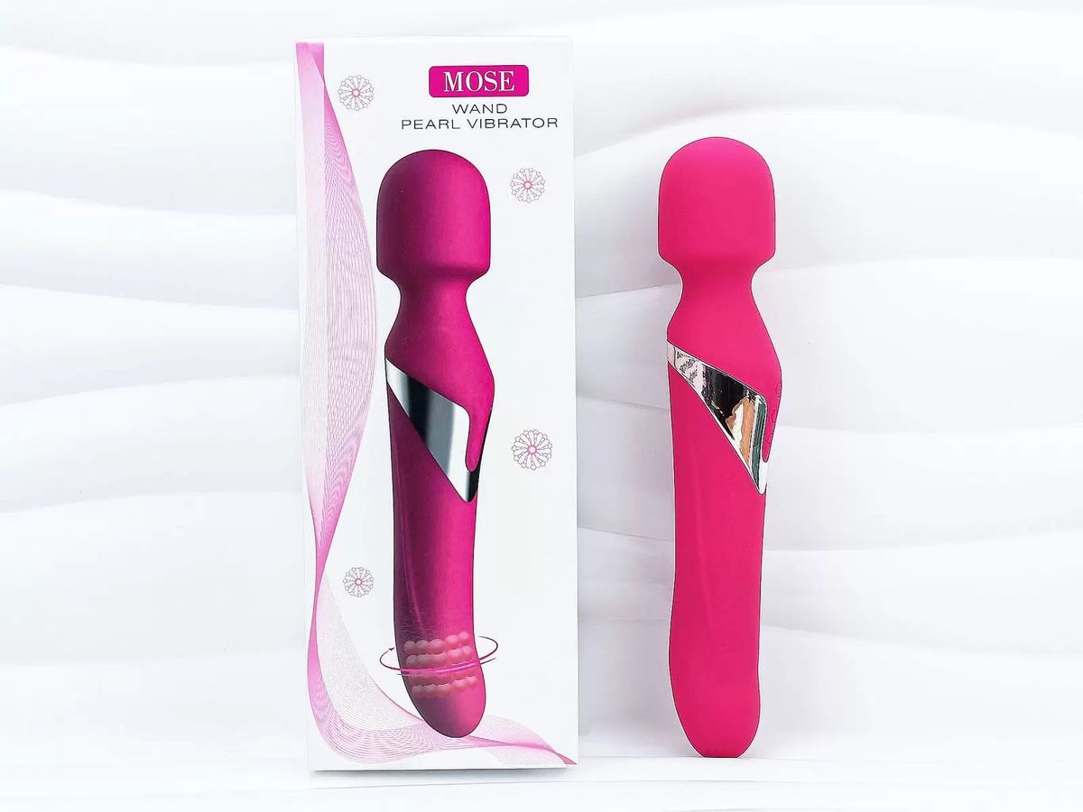 Máy massage điểm G 2 đầu xoay bi Mose pin sạc 355136
