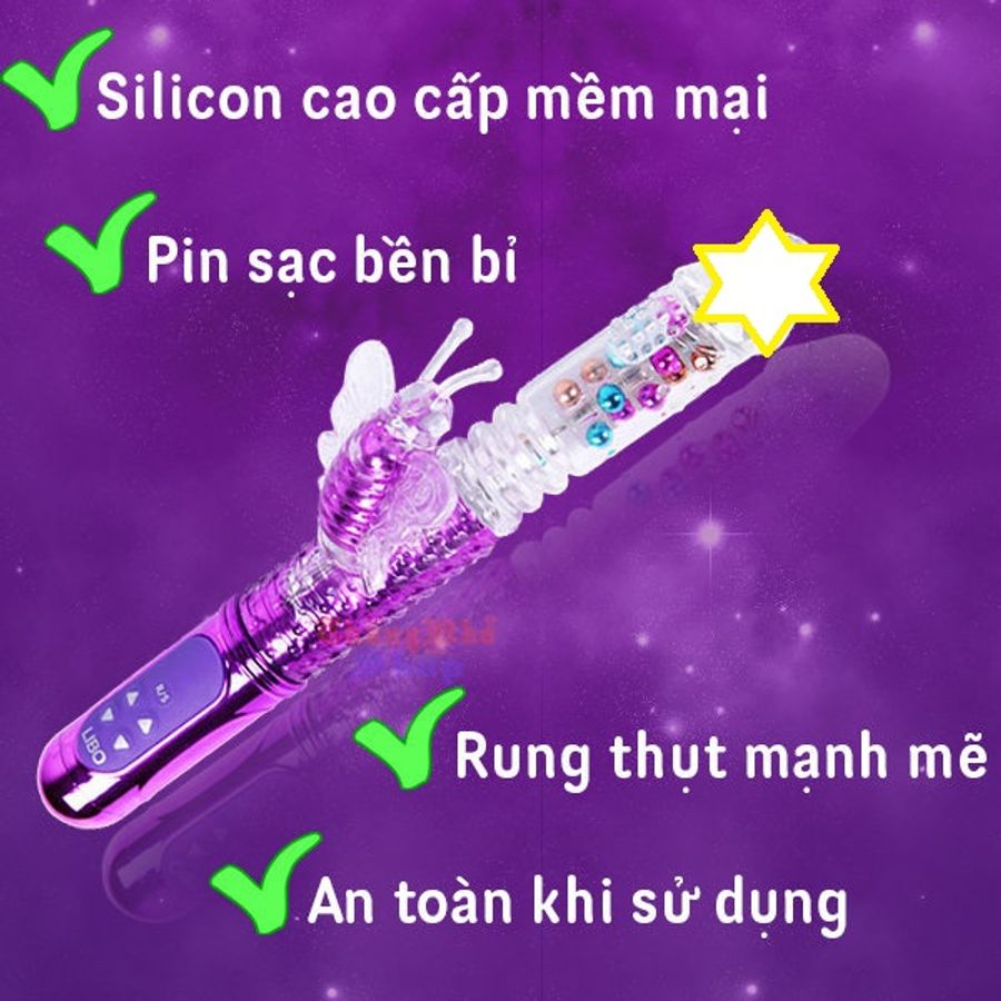 Máy massage thư giản chống mệt mỏi rung thụt nhiều chế độ