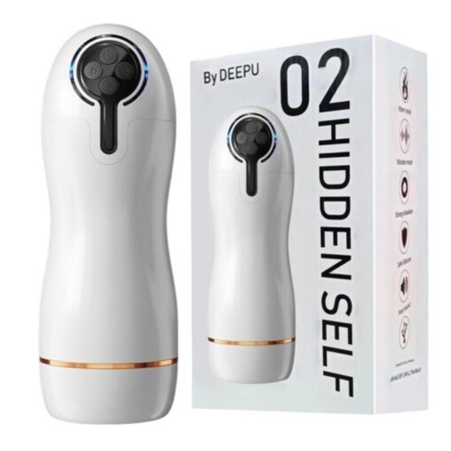 Máy bú cu Deepu 12 chế độ rung phát nhiệt có tiếng rên