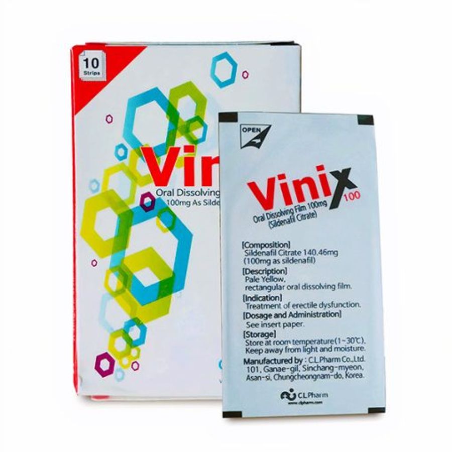 Tem Ngậm Vinix 100 – Tăng Cường Sinh Lý Nam