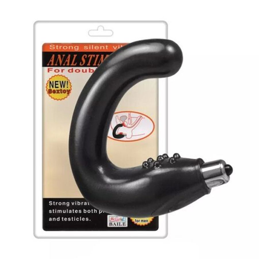 Dụng cụ kích thích hậu môn Baile Anal Stimulator hình chữ C 357140