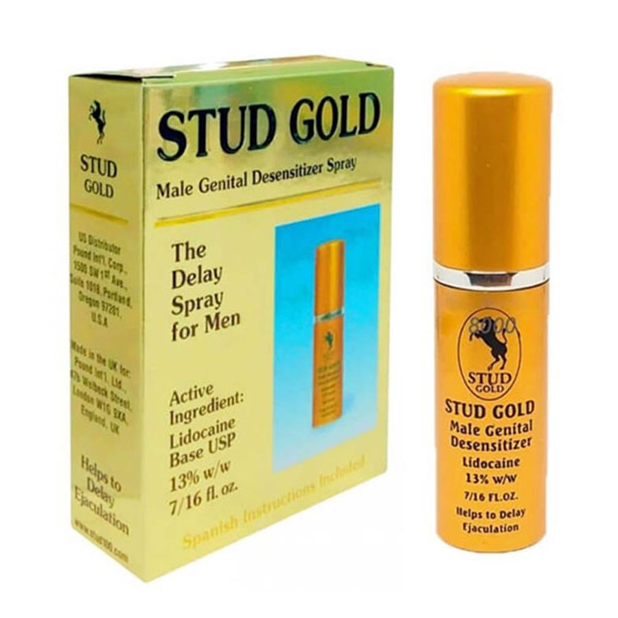 Stud Gold Delay Spray – Chai xịt cải thiện chứng yếu sinh lý nam