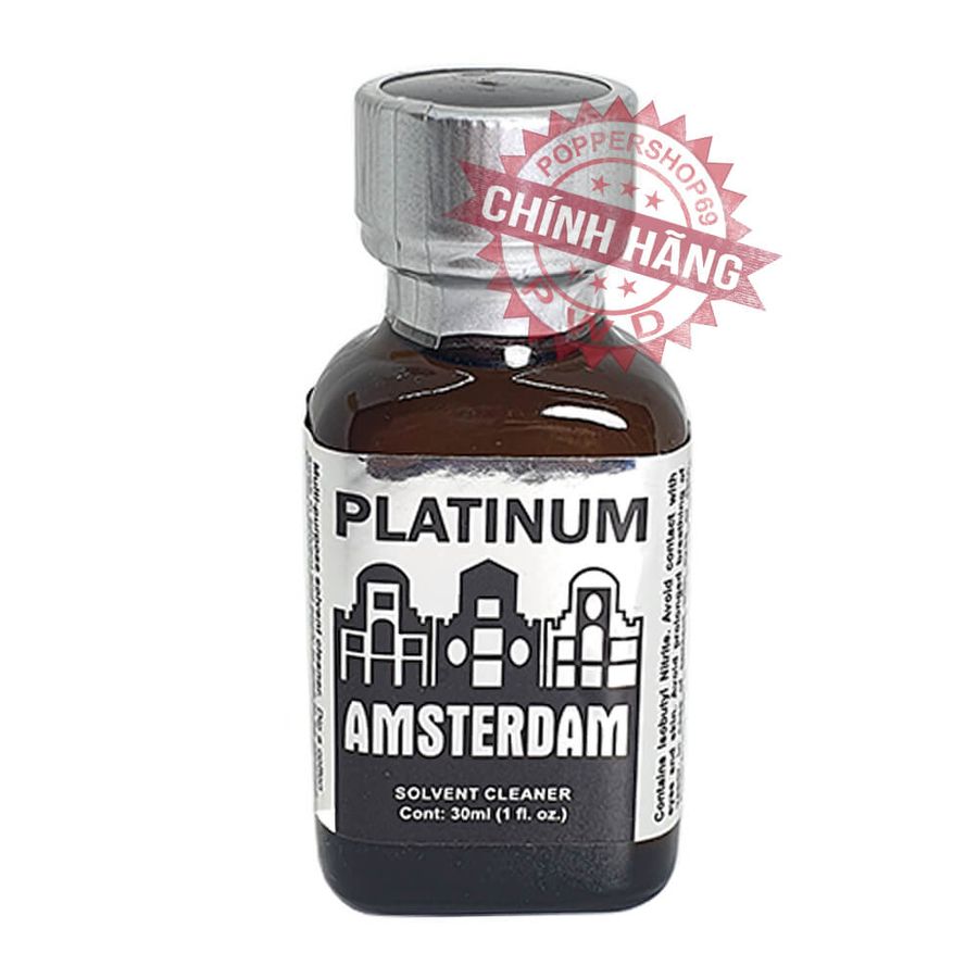 Chai hít Popper Amsterdam Platinum Chính Hãng SC USA 30ml
