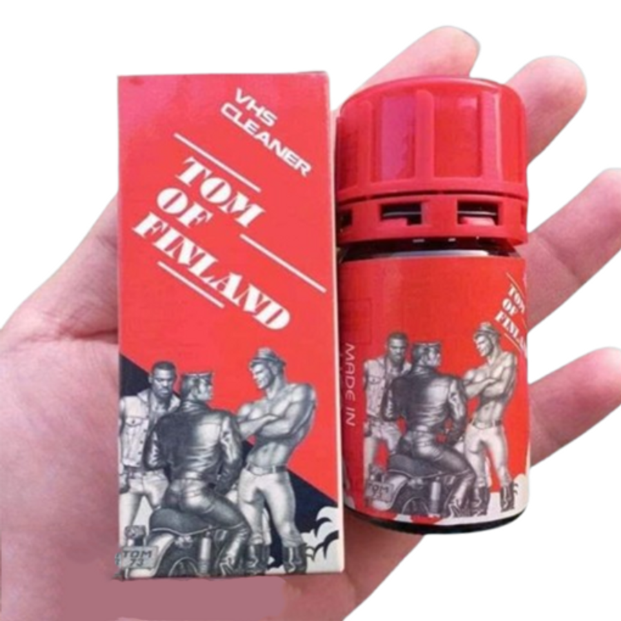 Hít Popper VHS Cleaner Tom Of Finland Đỏ 40ml Chính Hãng