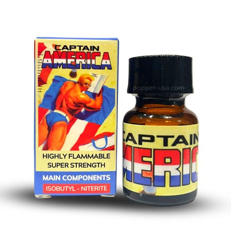 Chai Hít Popper Captain America Phê Tột Đỉnh Siêu Hot 10ml