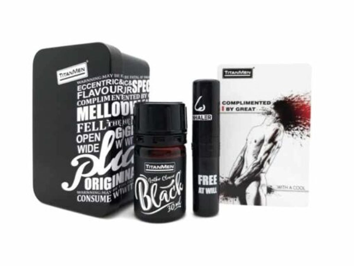 Hít Popper Chính Hãng Titanmen Black 30ml
