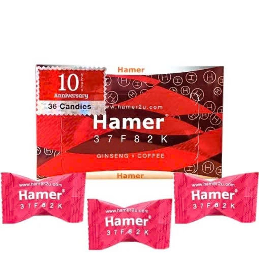 Kẹo hỗ trợ tăng cường sinh lí phái mạnh Kẹo Sâm Hamer 37F82K Malaysia 3 viên