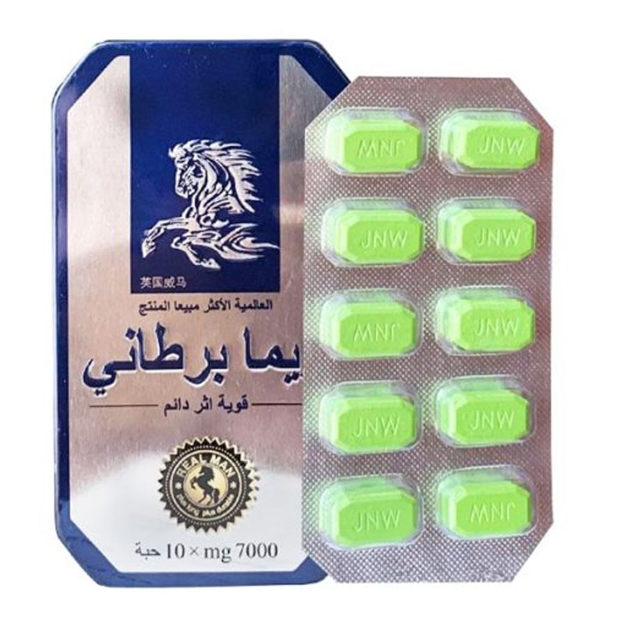 Viên uống hỗ trợ tăng cường sinh lí nam Ngựa Thái 7000mg Chính Hãng Thái Lan 1 viên