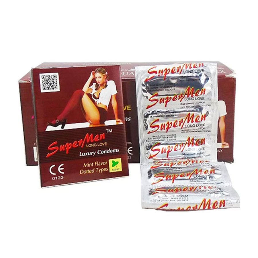 Bao Cao Su Super Men Long Love 120 Cái Chính Hãng 363043