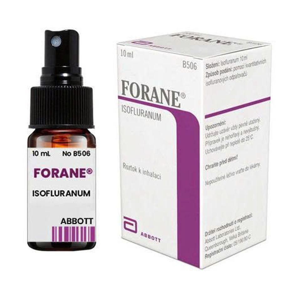  Nước gây mê không màu không mùi cao cấp FORANEE ISOFLURANUM Dung tích 10ml Chính Hãng