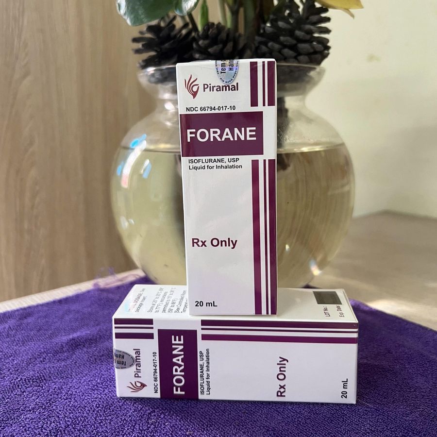 [Che tên] FORANE ISOFLURANUM gây mê gây ngủ dạng nước dung tích 10ml chính hãng