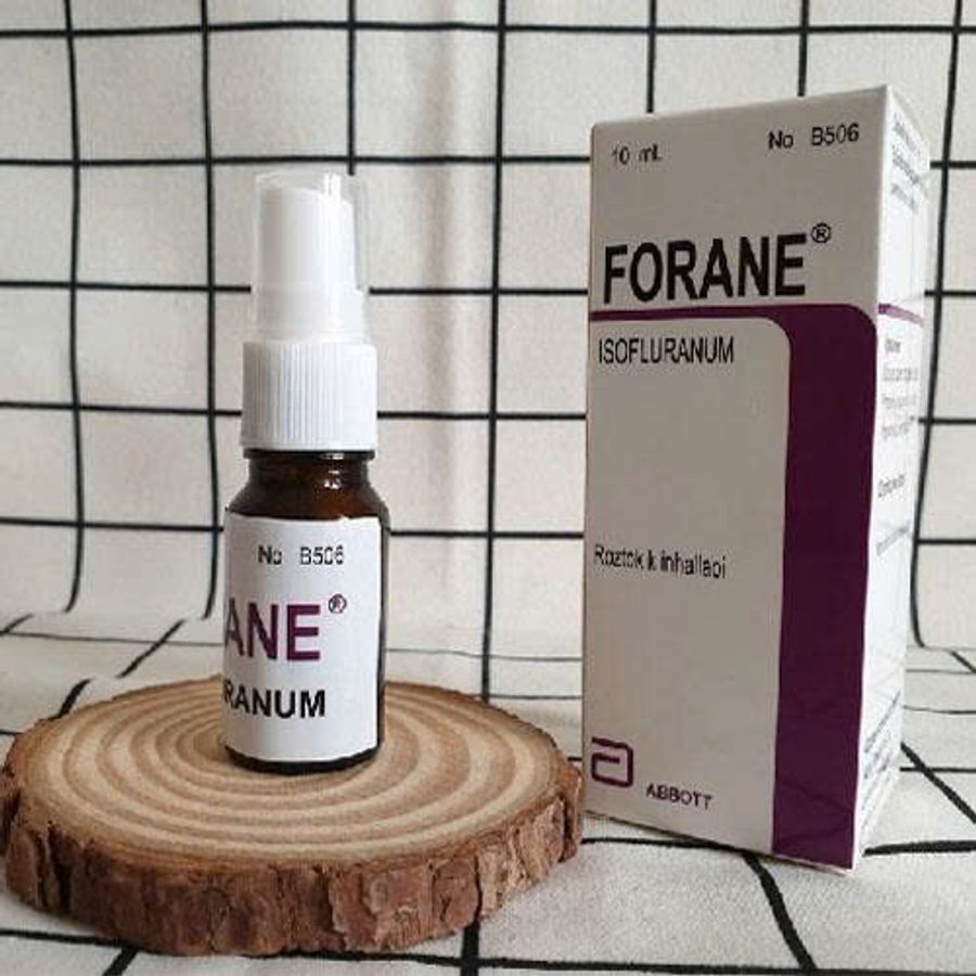 [Hiệu quả] Nước gây mê ngủ nồng độ cao FORANEE ISOFLURANUM 10ml chính hãng