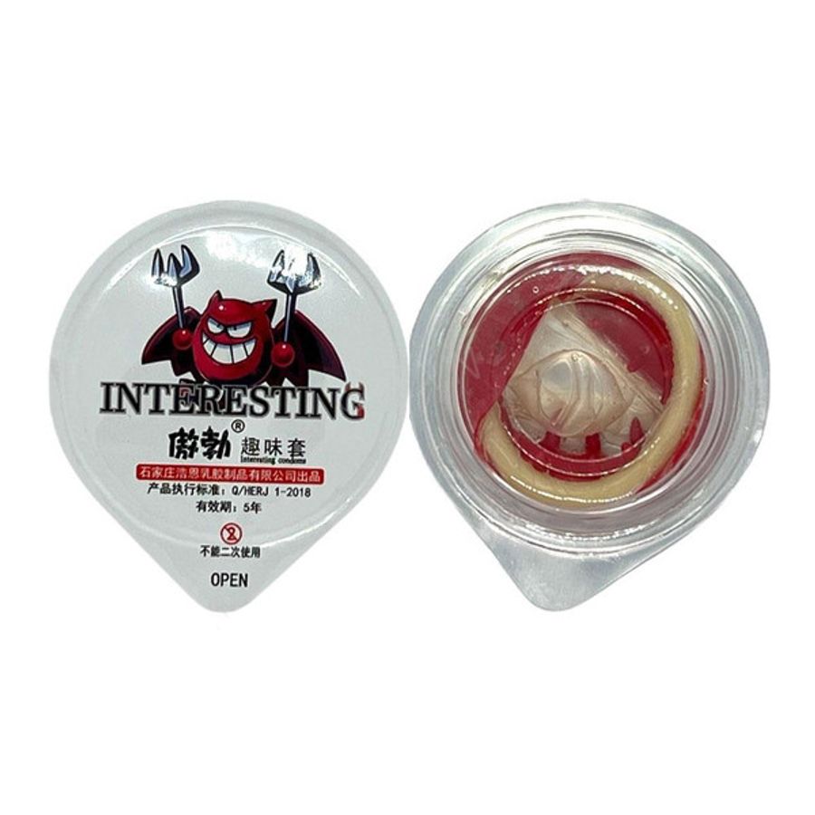 Bao Cao Su Interesting Gân Gai Siêu Lớn Hưng Phấn Tột Cùng (5pcs)