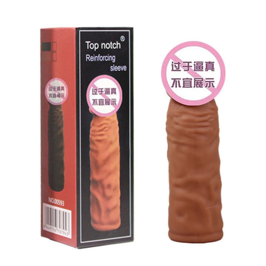 Bao Cao Su Đôn Dên Top Notch Siêu Mềm, Cậu Nhỏ Dài Thêm 5cm 363363