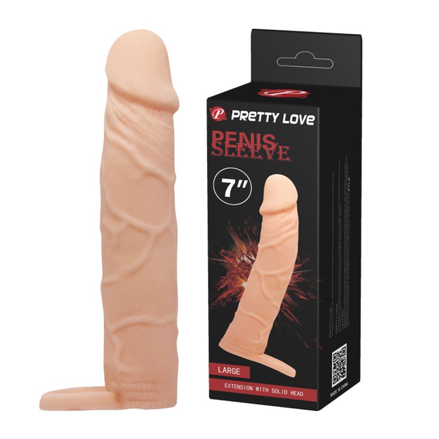 Bao Cao Su Đôn Dên Pretty Love Penis Sleeve 7 Inch 363402