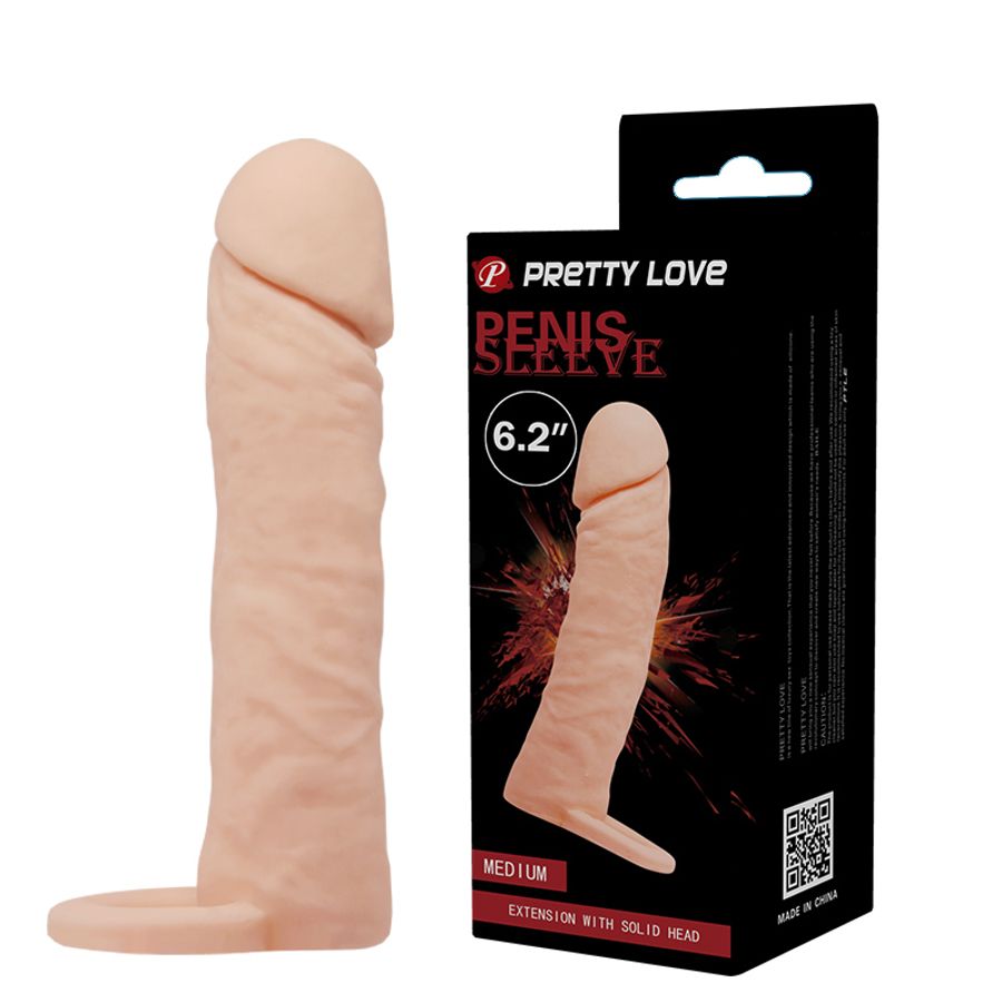 Bao Cao Su Đôn Dên Pretty Love Penis Sleeve 6.2 Inch 363403