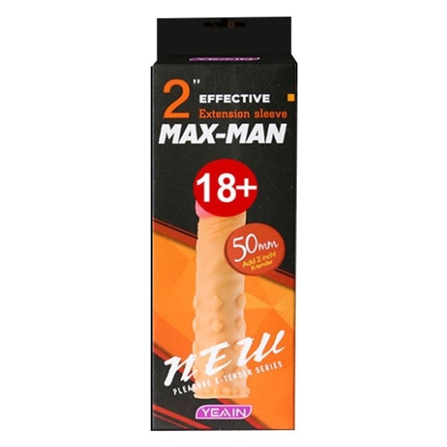 Bao Cao Su Đôn Dên Maxman Silicon Gai YY914 Tăng Thêm 5cm 363433