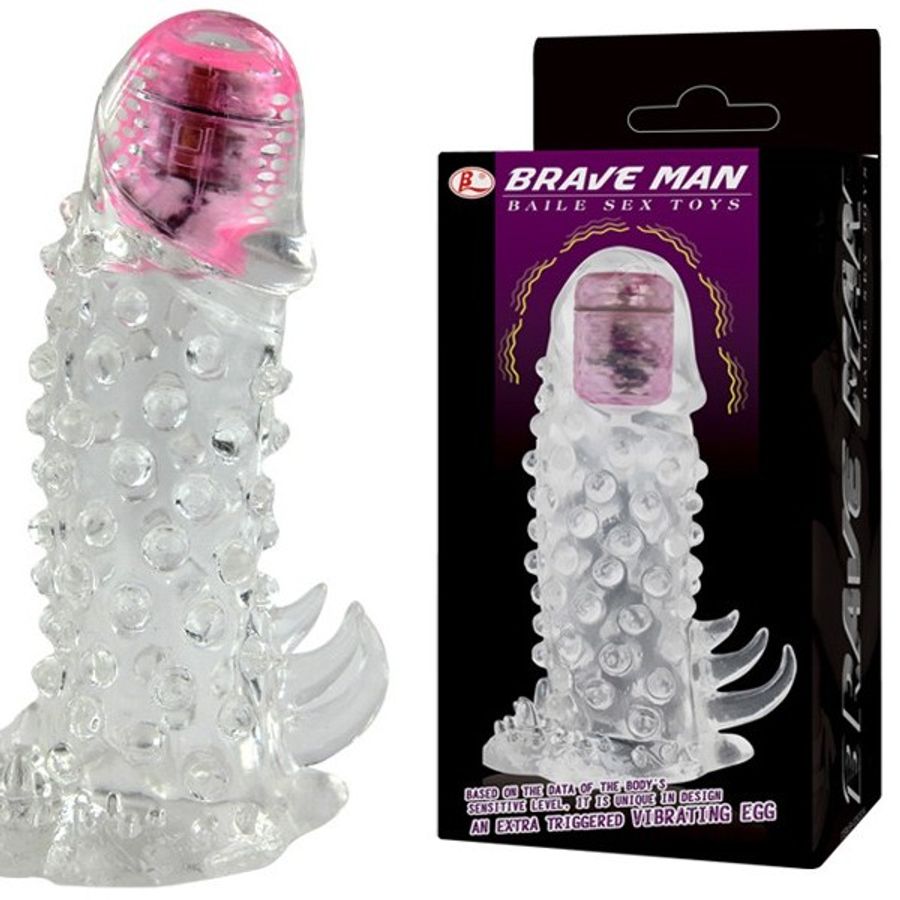 Bao Cao Su Đôn Dên Brave Man Bi Rung Đầu – Siêu Kích Thích 363495
