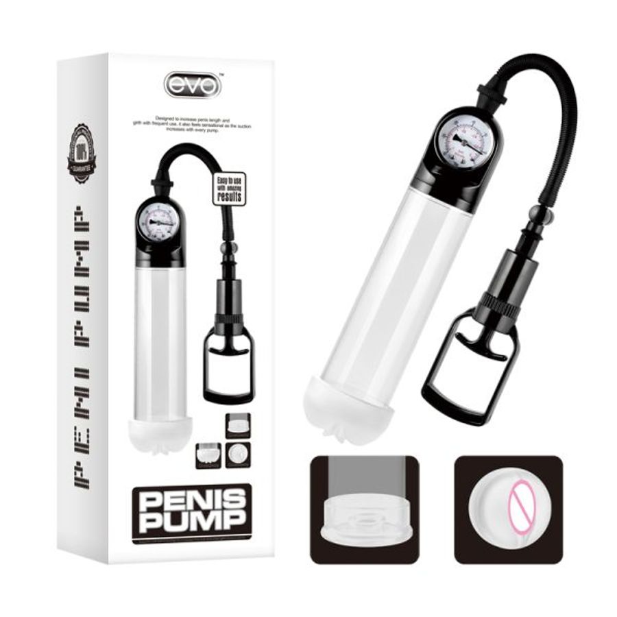 Máy Tập Tăng Kích Thước Dương Vật Nhanh Nhất Đồng Hồ Pump Evo 364246