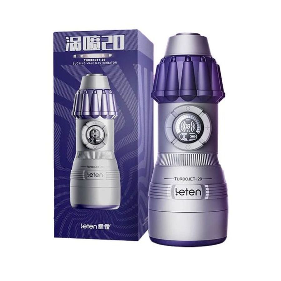 Âm Đao Giả Rung Mút – Co Bóp – Kèm Rên Siêu Kích Thích – Leten TurboJet-20 364786