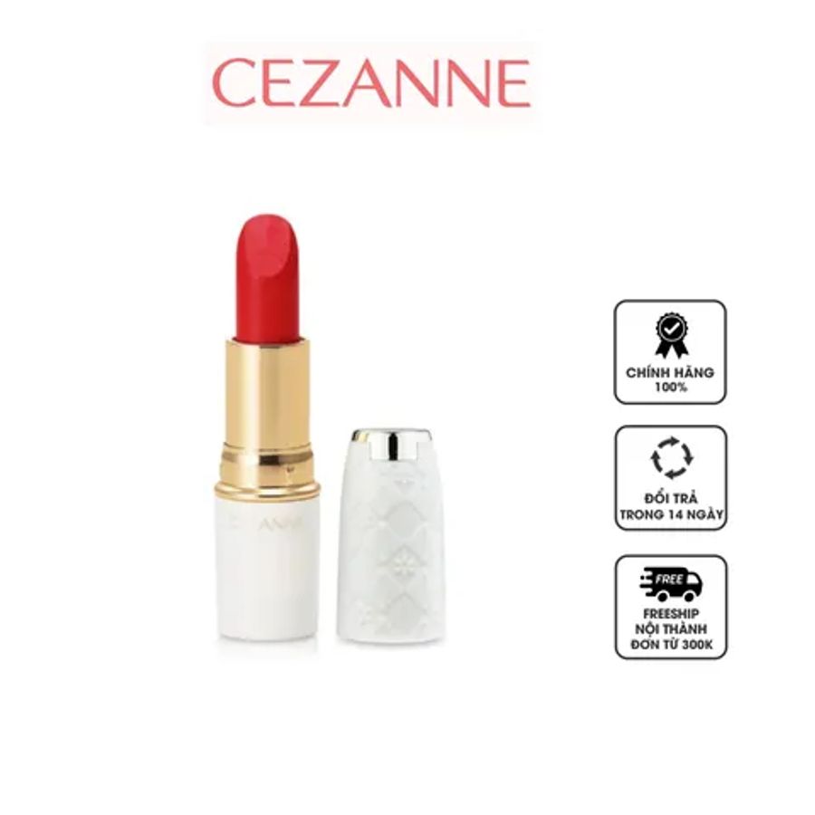 Son thỏi lì Cezanne Lasting Lip Color N 501 màu đỏ cam 206076